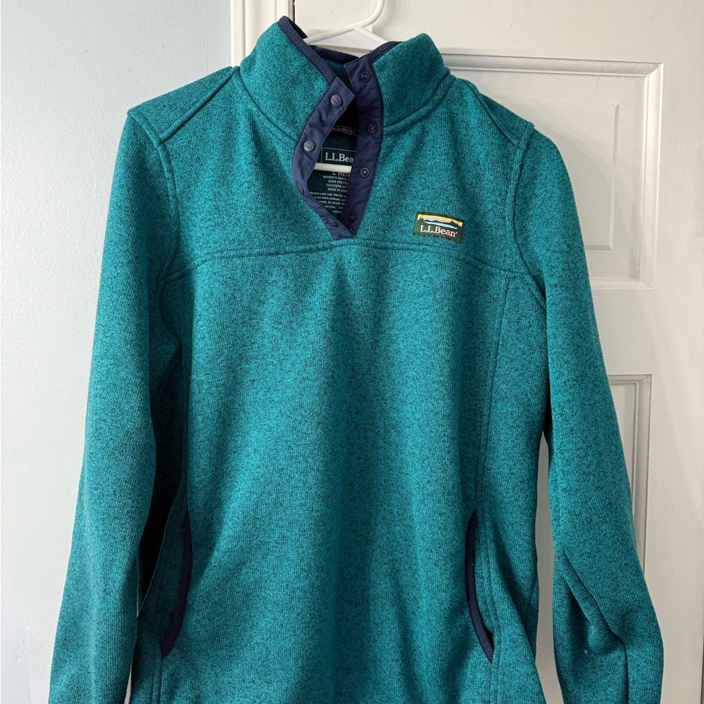 L.L. Bean Women's Teal Knit Top